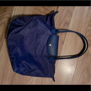 Blue/purple Longchamp small bag